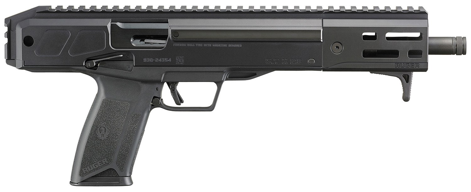 Ruger 19303 LC Charger 5.7x28mm 20+1 10.30in Black Nitride Steel Threaded-img-0